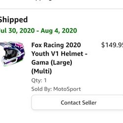 Dirt Bike Helmet Kids Large