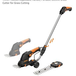 New multifunction hedge trimmers and clippers with extending pole cordless with built-in battery