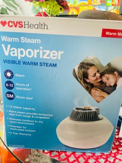 Warm steam vaporizer