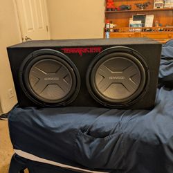 Kenwood 12 inch 2000 Watt subwoofers
