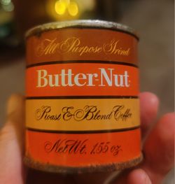Vintage Trial Size Butter Nut Roast and Blend  Coffee