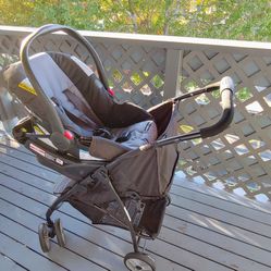 Graco Baby Stroller With Car Seat