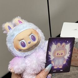 THE MONSTERS Labubu Lucky Plush Doll Pendant(off18)
