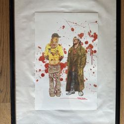 Framed Prints, Star Wars, Deadpool, Jay And Silent Bob Etc
