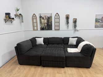 Large Gray Sectional Couch Free Delivery
