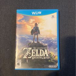 Nintendo Wii U Zelda Breath Of The Wild 