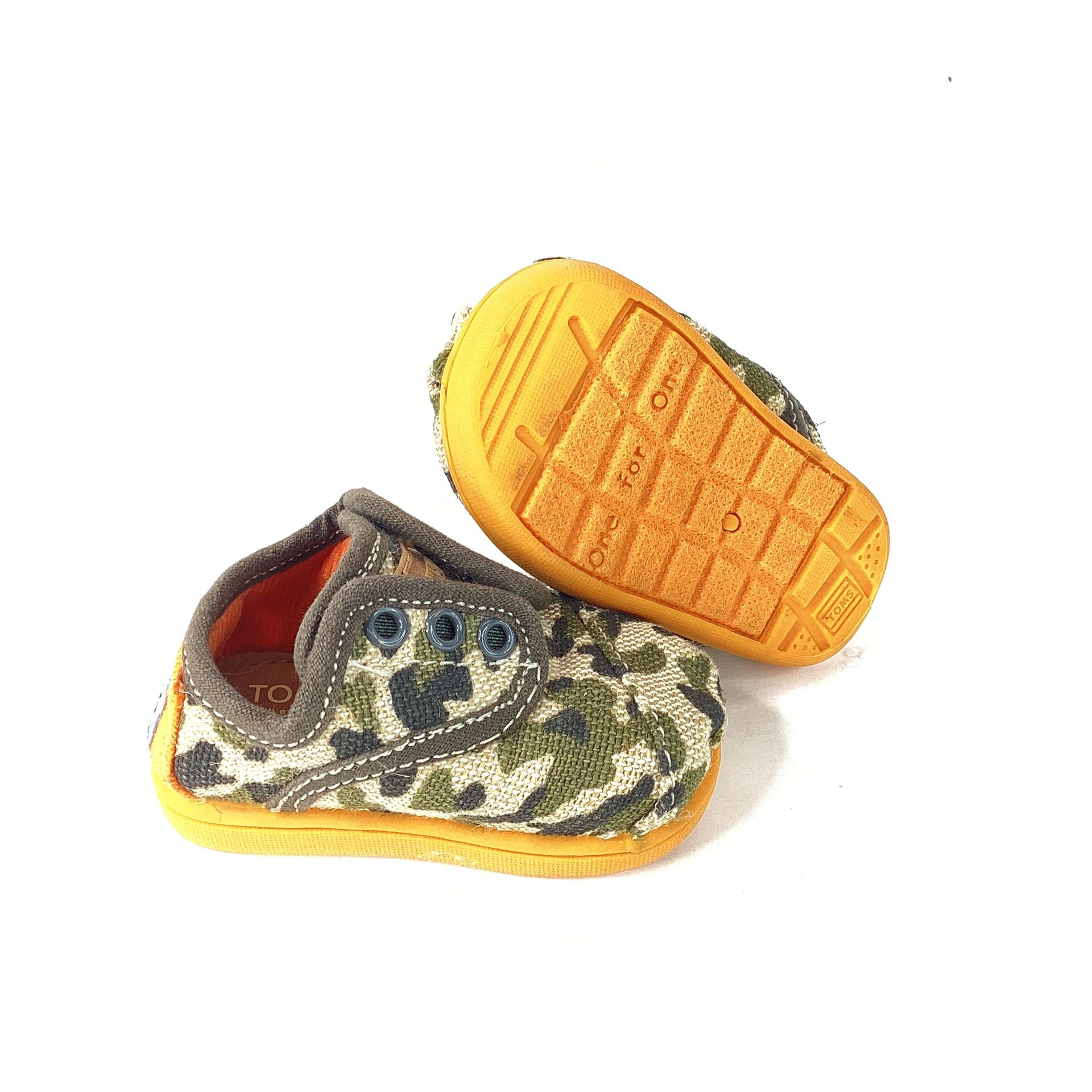 Toms Camouflage Infant Shoes - Size T2