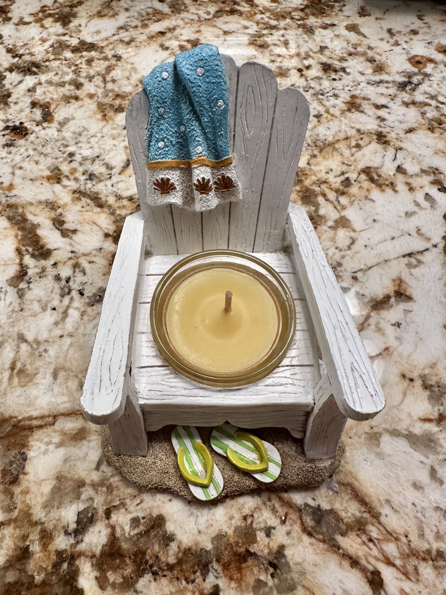 Yankee Candle Tealight Beach Themed Candle Holder Decoration Decor
