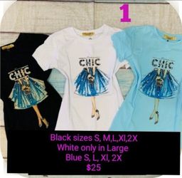 Rhinestone Tops/ Blusas