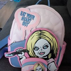 Chucky Backpack Purse And Wallet Set 