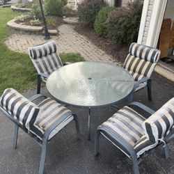 Outdoor Table And Chairs 