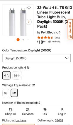 Fluorescent Tube Lights 14 total