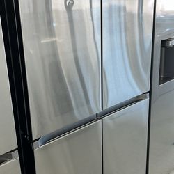 💥Great Saving💥 Bespoke 4-Door Flex with Beverage Center in Fingerprint Resistant Stainless Steel