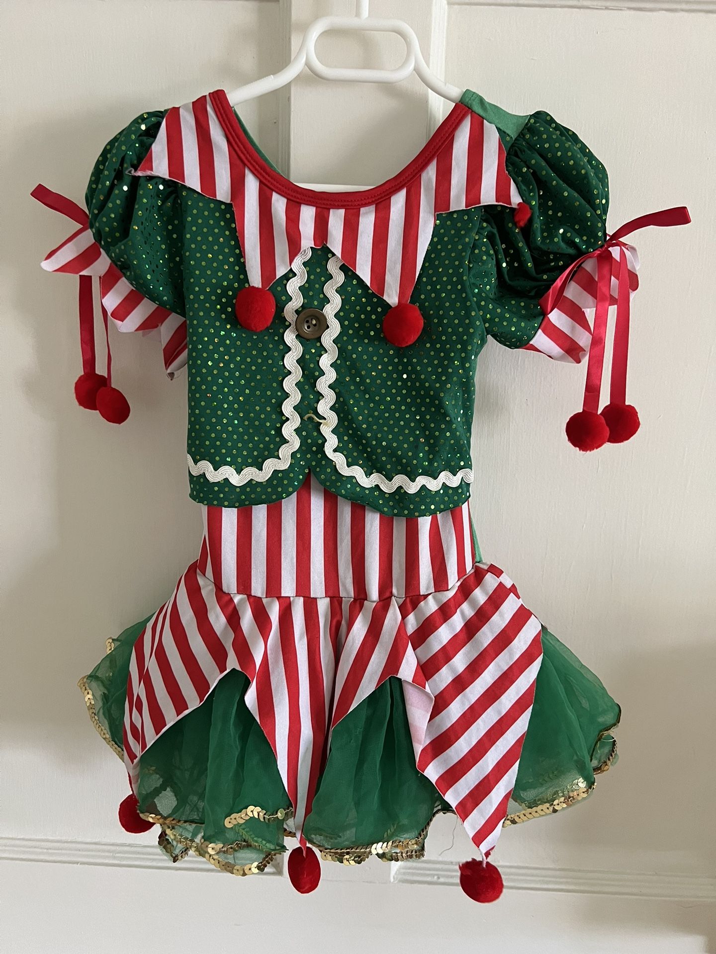 Christmas Elf Halloween Costume 