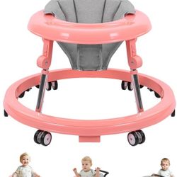 Pink And Gray Baby Walker - New