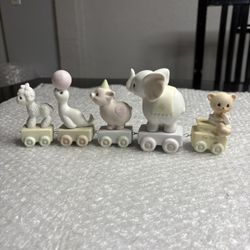 Precious Moments Birthday Train bundle