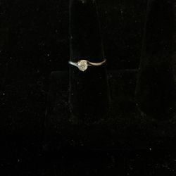 14k Engagement Ring 41522-4