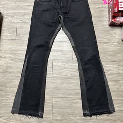 Gallery Dept style Flared Jeans Stacked Jeans Size 33 Or 34 Purple Jeans Ksubi Awful Lot Of Cough Syrup