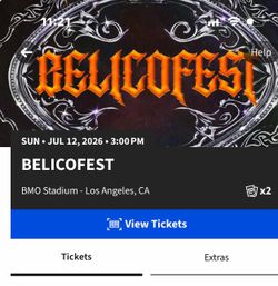 Bélico fest tickets boletos