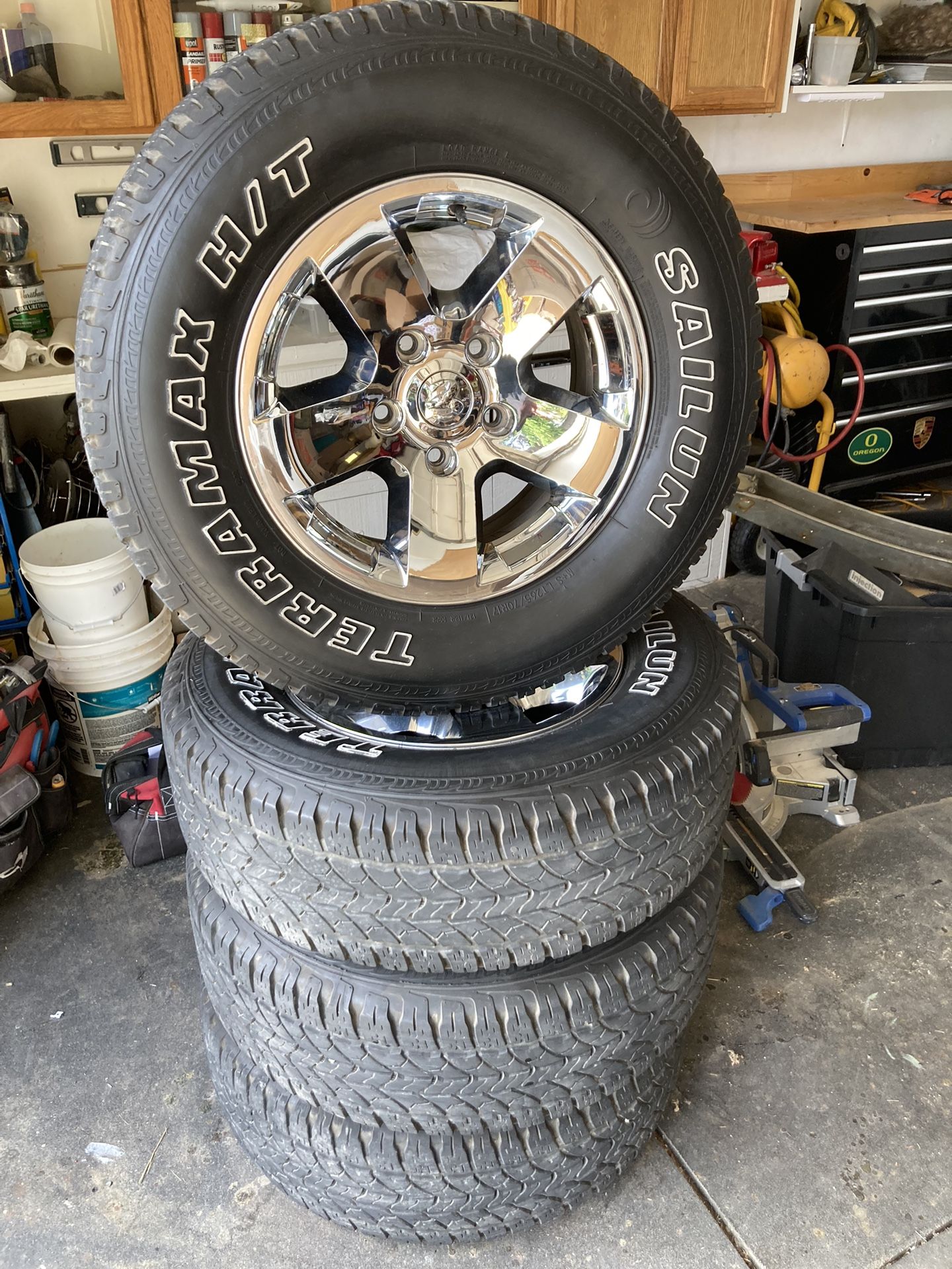 Tires And Wheels Mounted