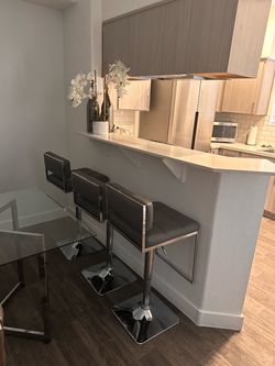 Gray Barstools