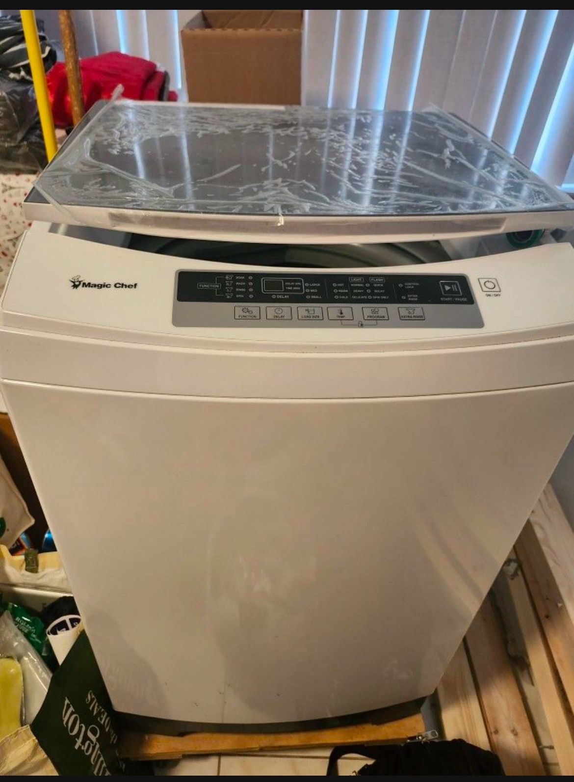 Portable Washer  Larger 3.0 Cubic Ft. SS Tub
