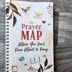 The Prayer Map: When You Don't Know What to Pray journal, compiled by Barbour Staff. 