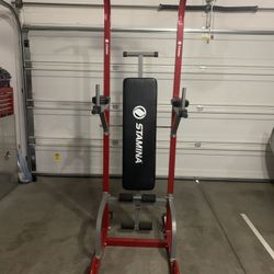 Stamina Full Body Power Tower 1735 and Weight Bench
