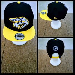 NASHVILLE PREDATORS NHL HOCKEY 🏒 SNAPBACK HAT. 