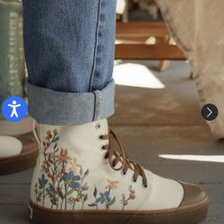 NWT BANGS Shoes, Sunshine Meadow Platform High Top, Size Women’s 7