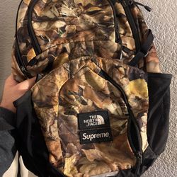 North Face Supreme Camo Backpack 2016 for Sale in Austin, TX
