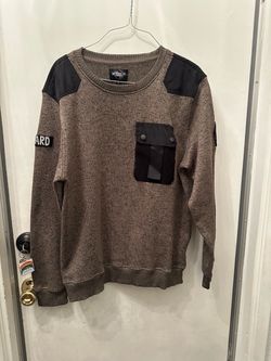 Brooklyn Standard Men's Knit Fleece Sweater Sweatshirt  size L