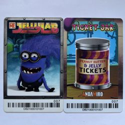 Dave And Buster Jelly Lab Rare Card