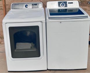 Samsung Washer and electric Dryer Set