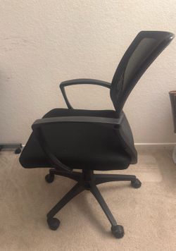 Desk & Office Chair Set – Good Condition – $65