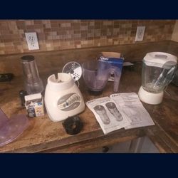 Blender With Extras Never Used 
