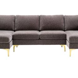 Double Chaise Lounge Sofa