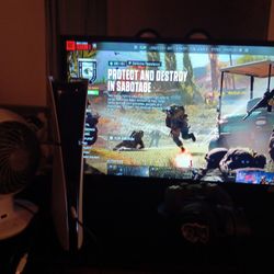 PS5 Digital Slim W/5 Tb External Hard Drive