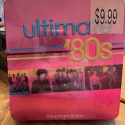 Ultimate 80's Collector's Edition in Tin with Booklet 3 Disc Set