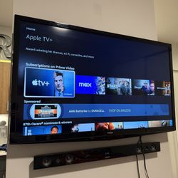 55’ Tv + 2 Pieces Sound Bar + Amazon Fire Streaming Device 