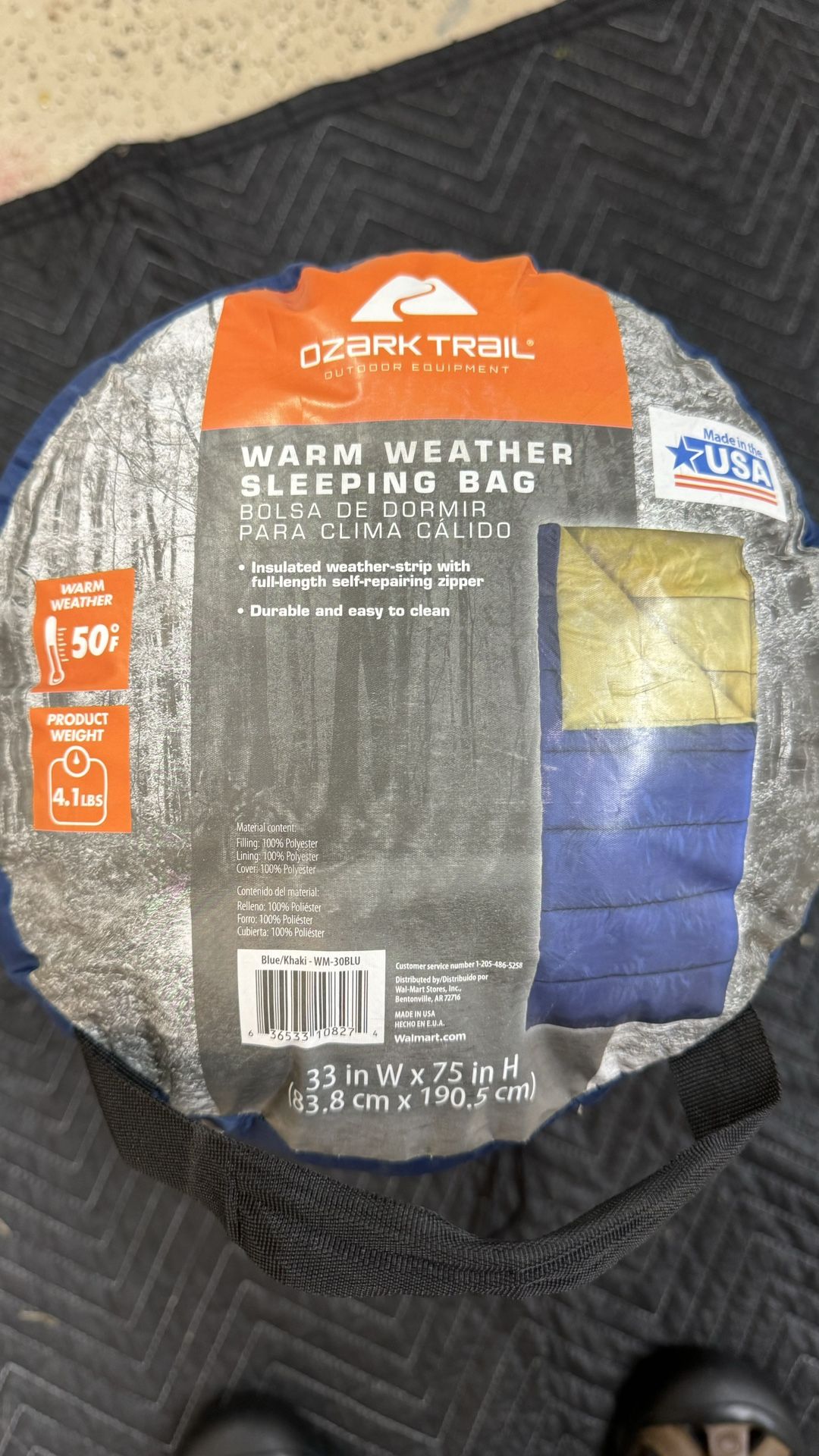Ozark Trail Sleeping Bag