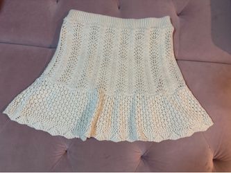 Mini skirt crochet size XS