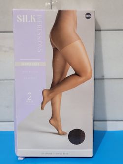 Women's Silk lmpressions Coffee Bean Colored Shimmer Sheer Pantyhose 20 Denier $5 (One Available In Size XXXL)
PT-23