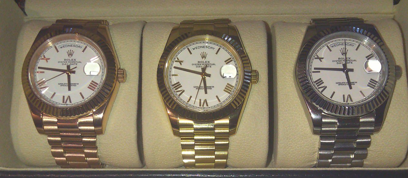Luxury Watch 40mm Gold Day Date 