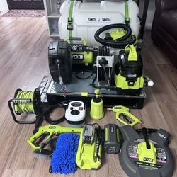 Complete Ryobi Mobile Car Wash Kit - Fully Autonomous