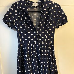 Polka Dot Swing Dress