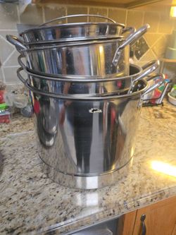 Stock Pot Set - Tamale Steamer, Menudo Pot