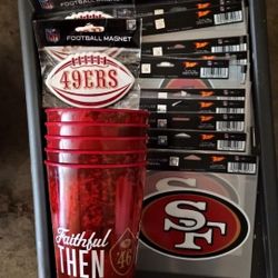 49er Car Decals And Magnets