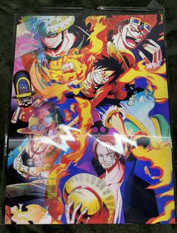 One Piece Holographic Poster