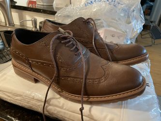 Perry Ellis Wingtip Brown Men’s Shoes 